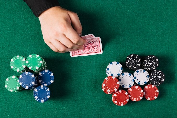 Antarmuka aplikasi mobile nina toto menampilkan studio kasino langsung dengan dealer profesional